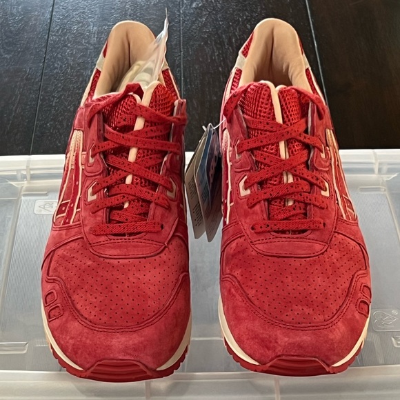 DS 2016 ASICS GEL LYTE 3 III “STRAWBERRIES & CREAM” H64BK-2108 MENS SHOES SZ 9 - Picture 5 of 11